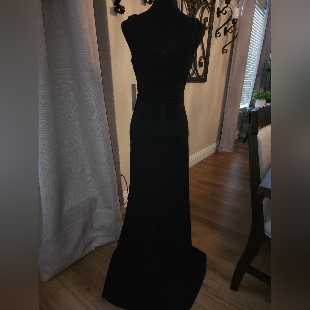 Corset Sleeveless Ruched Gown - Picture 6 of 6